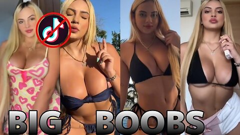 Big Boobs 👙🍑 tiktok simple dimple challenge🍑