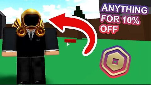HOW TO GET ANY ROBLOX ITEM FOR 10% OFF!