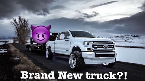 Towing with my 2020 F-350 6.7 Powerstroke on 24x14 Forged wheels! 20,300 Pounds! New 2021 truck