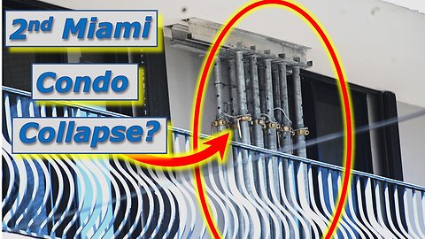 MORE Shoring Poles! 2nd Condo Collapse Fears in Miami?