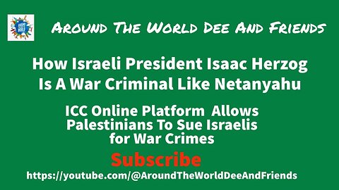 How Isaac Herzog Is Like Netanyahu, ICC Palestinians