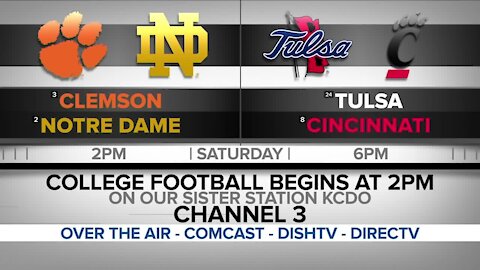 How to watch the Broncos-Bills and Notre Dame-Clemson games Saturday on Denver7