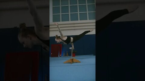 A Women Hand Standing at the Gym