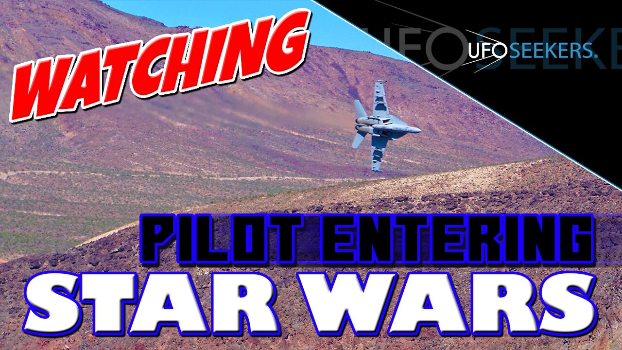 Pilot Entering Star Wars Canyon in Death Valley National Park