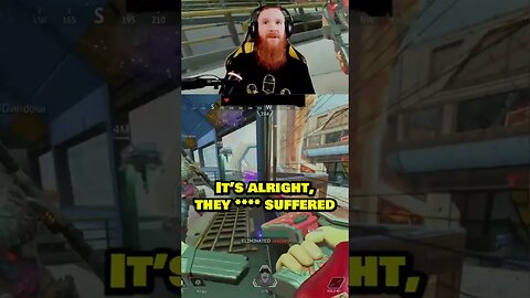 Apex Legends - "Dont get downed" he says. #shorts