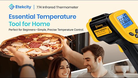 Etekcity Infrared Thermometer Laser Temperature Gun