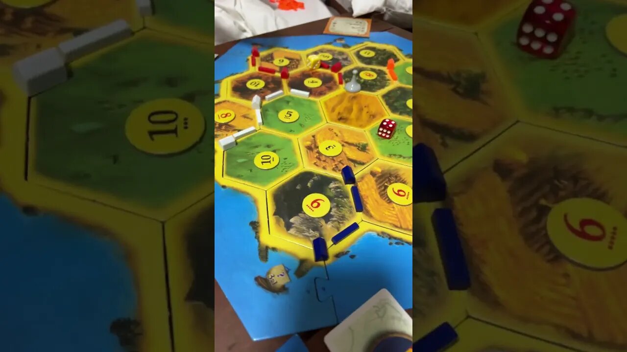 Pontos fathom boardgame night with Catan #catan #boardgames #boardgamenight #pontosfathom