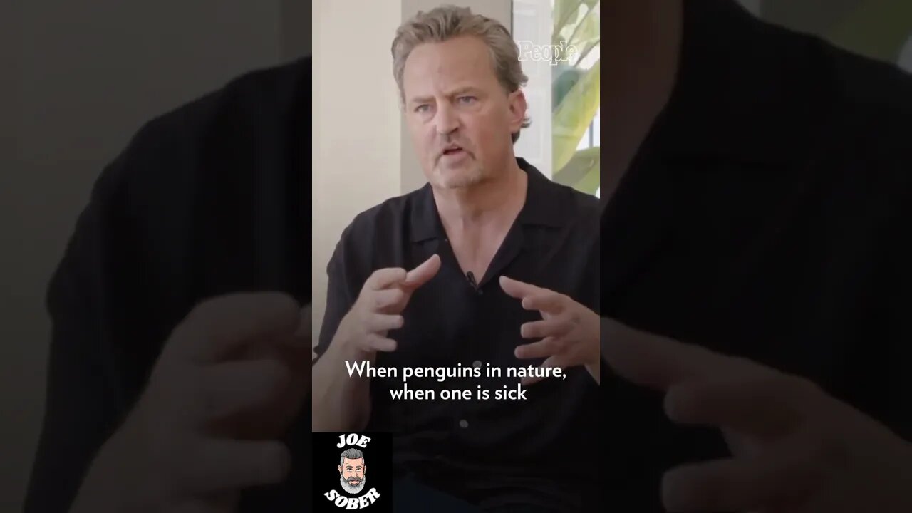 How The Cast of Friends Helped Matthew Perry's Fight with Alcoholism #Shorts
