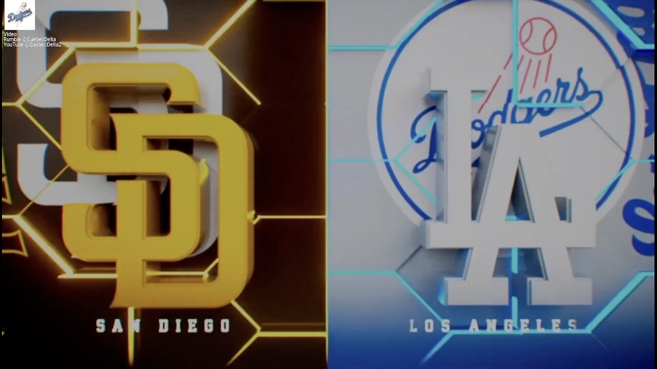 Padres @ Dodgers. Game 3. MLB the Show 24.