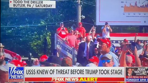 Reports indicate that Secret Service was aware of threat before Trump took stage