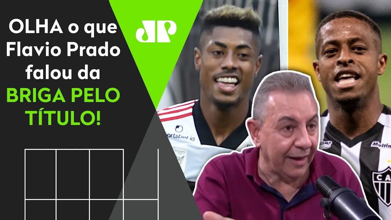 "A REAL é que..." Flavio Prado POLEMIZA ao falar da disputa Flamengo x Atlético-MG!