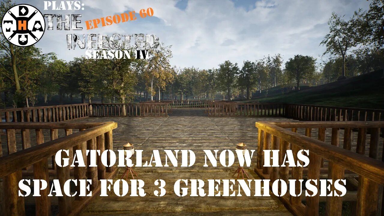 GatorLand Now Has Space For 3 GreenHouses! Food Will Be Super Secure! | The Infected Gameplay S4EP60