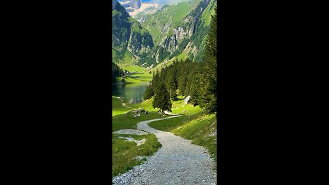 Seealpsee is a lake in the Appenzell Alps in the municipality of Schwende, Switzerland.