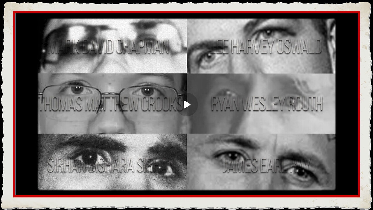 Lone Gunmen and Tell Tale Signs of an MK Ultra Assassin