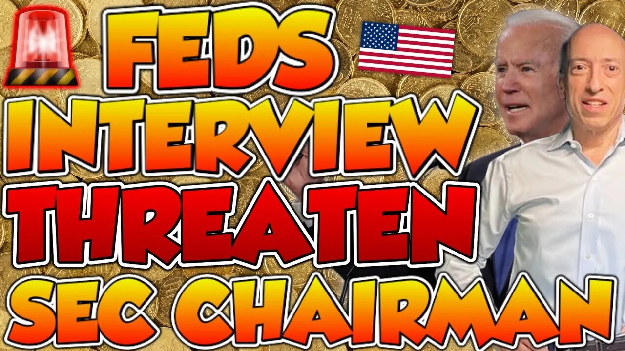 🚨 FEDS THREATEN SEC Chairman for Ripple XRP (Gary Gensler) IN INTERVIEW!