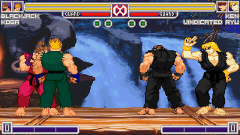 MUGEN - Koga & Blackjack vs. Vindicated Ryu & Ken - Download
