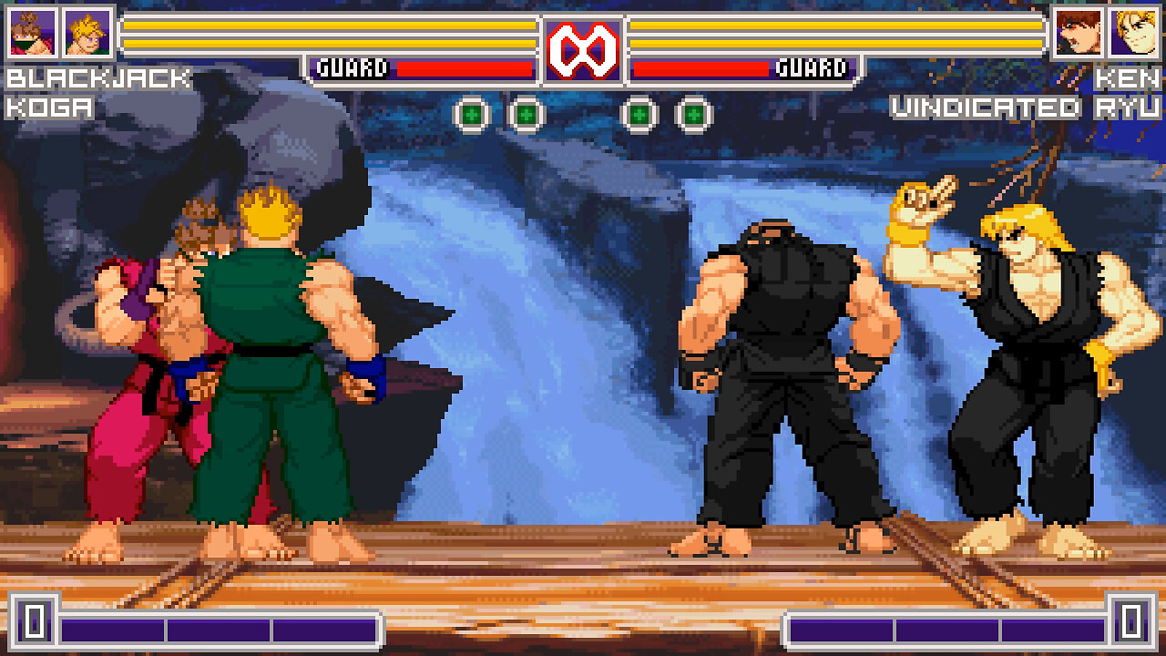 MUGEN - Koga & Blackjack vs. Vindicated Ryu & Ken - Download