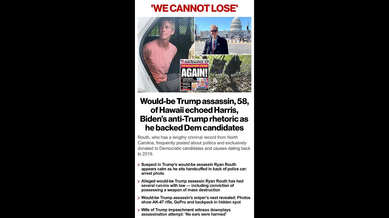 EXPOSING GUNMAN FACEBOOK PAGE💻💬📲🗯️🥷📸IN ATTEMPTED TRUMP ASSASSINATION🏌️♂️⛳️🏌️🌳🚧🥷💫
