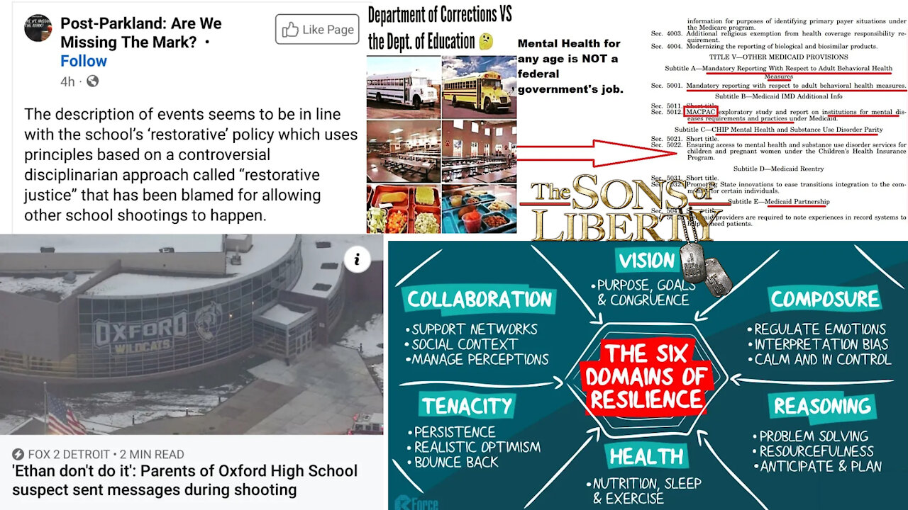School Shooting, Mental Health & A New Government Tyranny Advancing