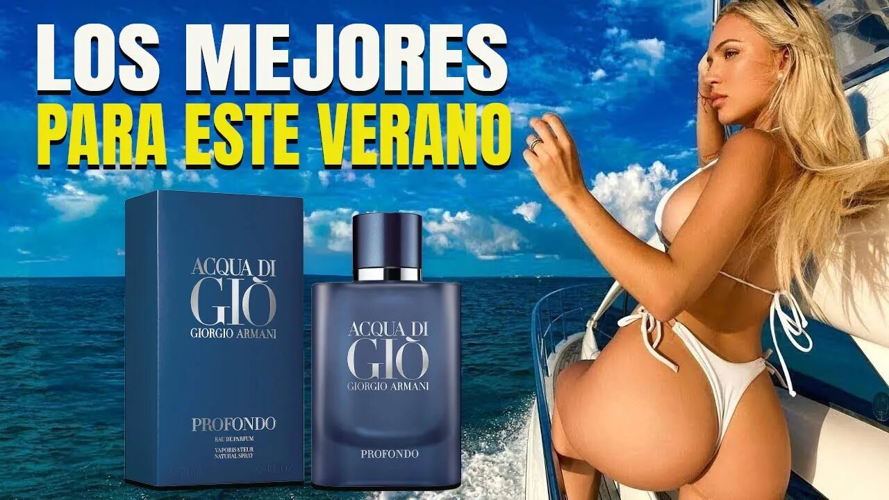 Los mejores perfumes para refrescarte en verano