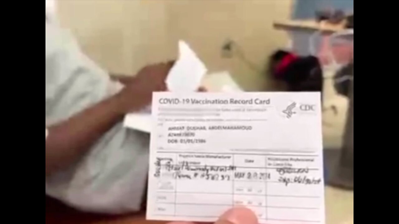 I ask a Covid-19 jabbed illegal alien Muslim from Chad, Africa if he’s an Islam jihadist