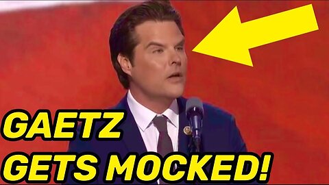 Matt Gaetz Gets BRUTALLY MOCKED Online For AWFUL RNC Speech