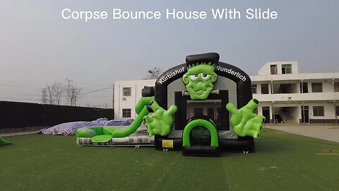 Corpse Bounce House With Slide#factorybouncehouse#factoryslide#bounce #bouncy #castle#inflatable