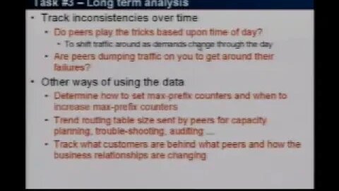 Peering Dragnet Examining BGP Routes Received from Peers