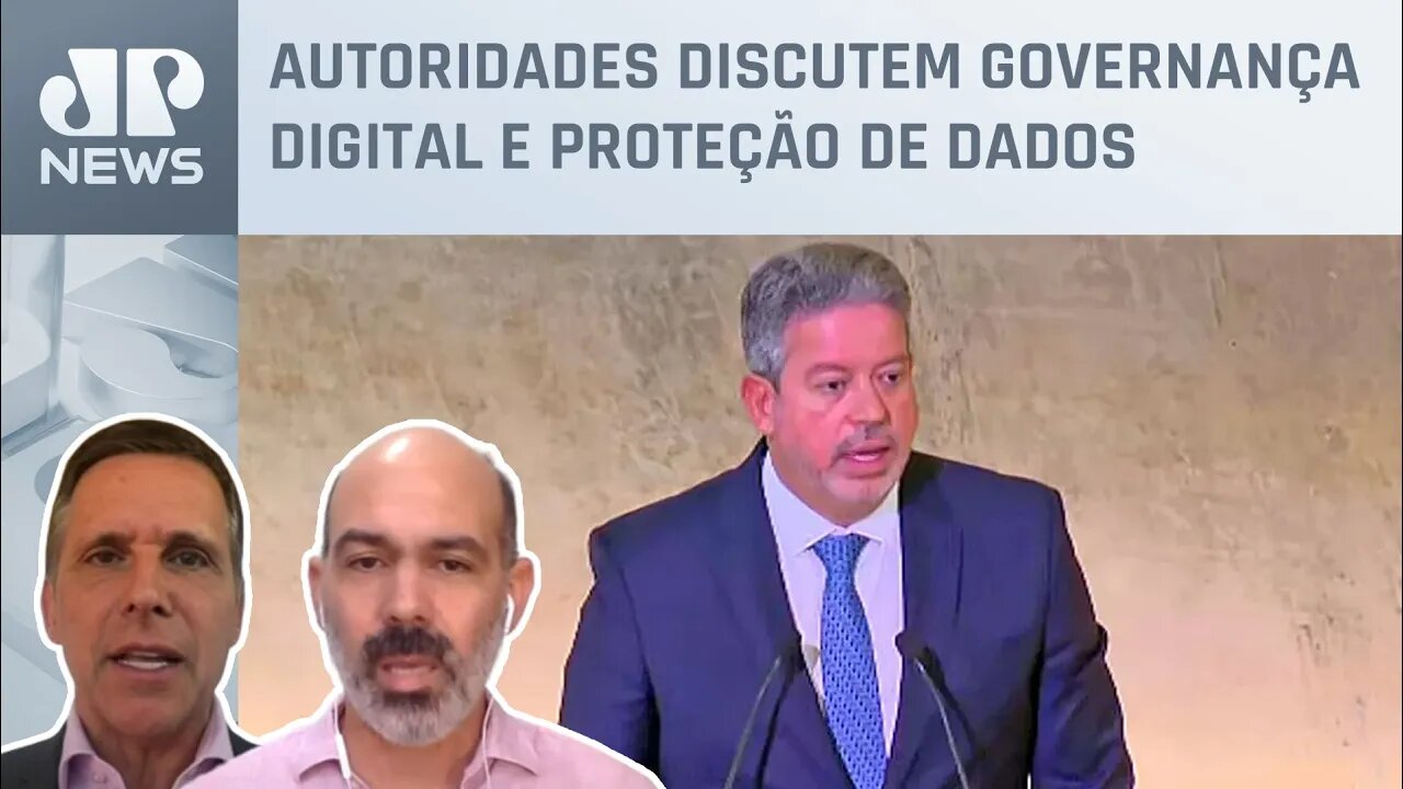 Lira critica prisões por fake news em seminário da FGV; Schelp e Capez analisam