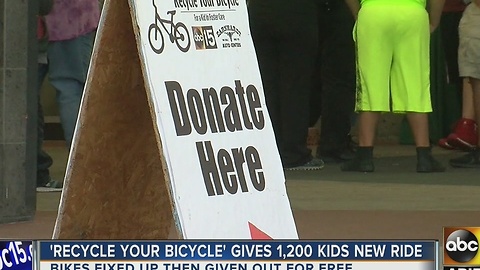 Recycle Your Bicycle event in Scottsdale