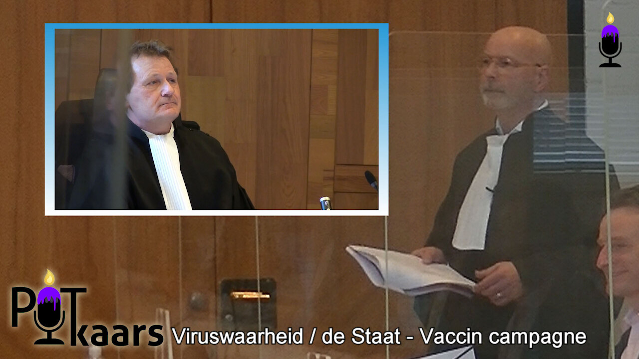 de Corona Vaccin Voorlichtingscampagne voor de rechter - Viruswaarheid tegen de Staat