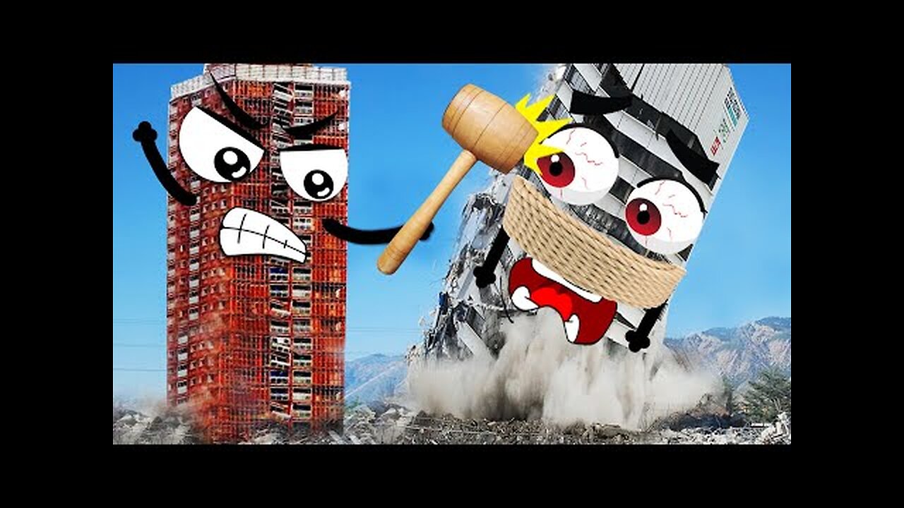 Best BUILDING DEMOLITION Compilation - Hilarious Construction Fails | Woa Doodles