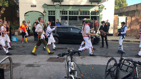 The Slightly Notorious Ebor Morris Dancers at the Phoenix Inn, York