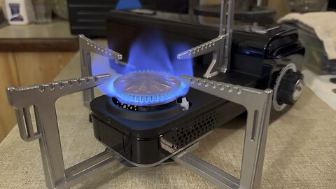 Spider Camp Stove Test