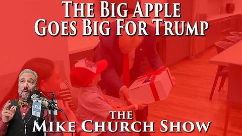 The Big Apple Goes Big For Trump