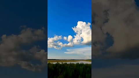 Lake Jackson Cloud Time-lapse Pt 2 of 2 #shorts