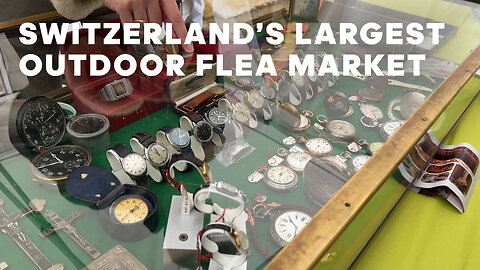Vintage Watches and Tools at Switzerland's Largest Flea Market