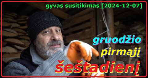 Gruodžio pirmąjį šeštadienį... Gyvai