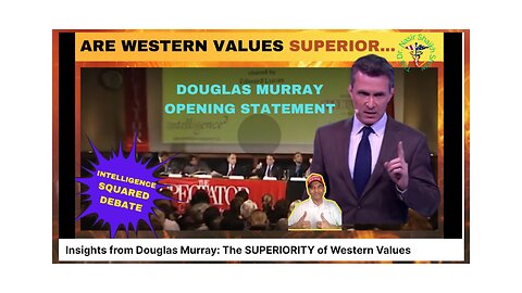 Incredible Speech Douglas Murray: The SUPERIORITY of Western Values Must Endure