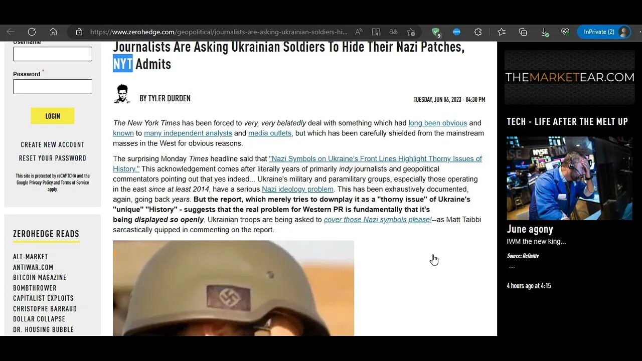 Ukranian NotzEEs funny interaction with New York Lies