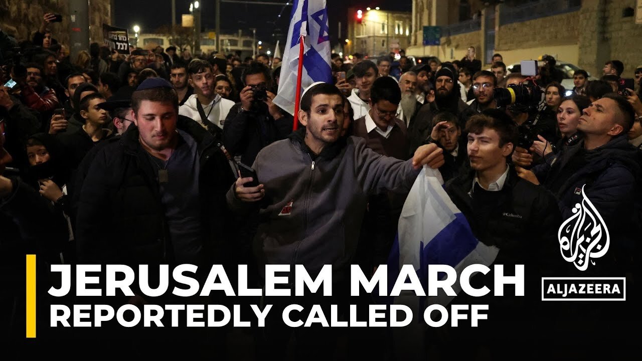 Far-right march in Jerusalem appears to be cancelled