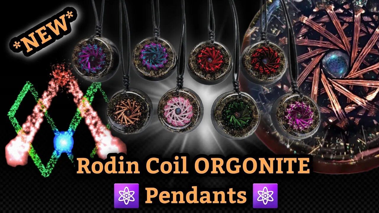 Vortex Based Mathematics Orgonite Pendants available on Etsy! **CUSTOM options available**