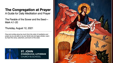 The Parable of the Sower and the Seed—Mark 4:1-20