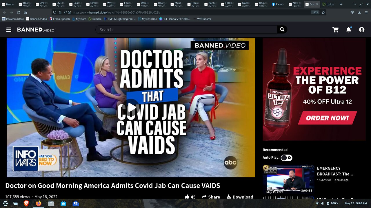 Doctor on Good Morning America Admits Covid Jab Can Cause VAIDS