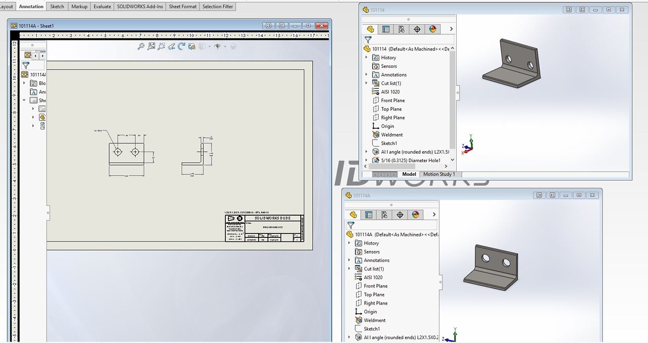 Create Drawings with Similar Parts