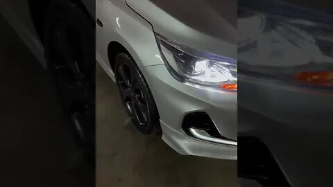 Fita Led Drl da ray X, iluminação bem melhor e fica mais no padrão do DRL original #shorts