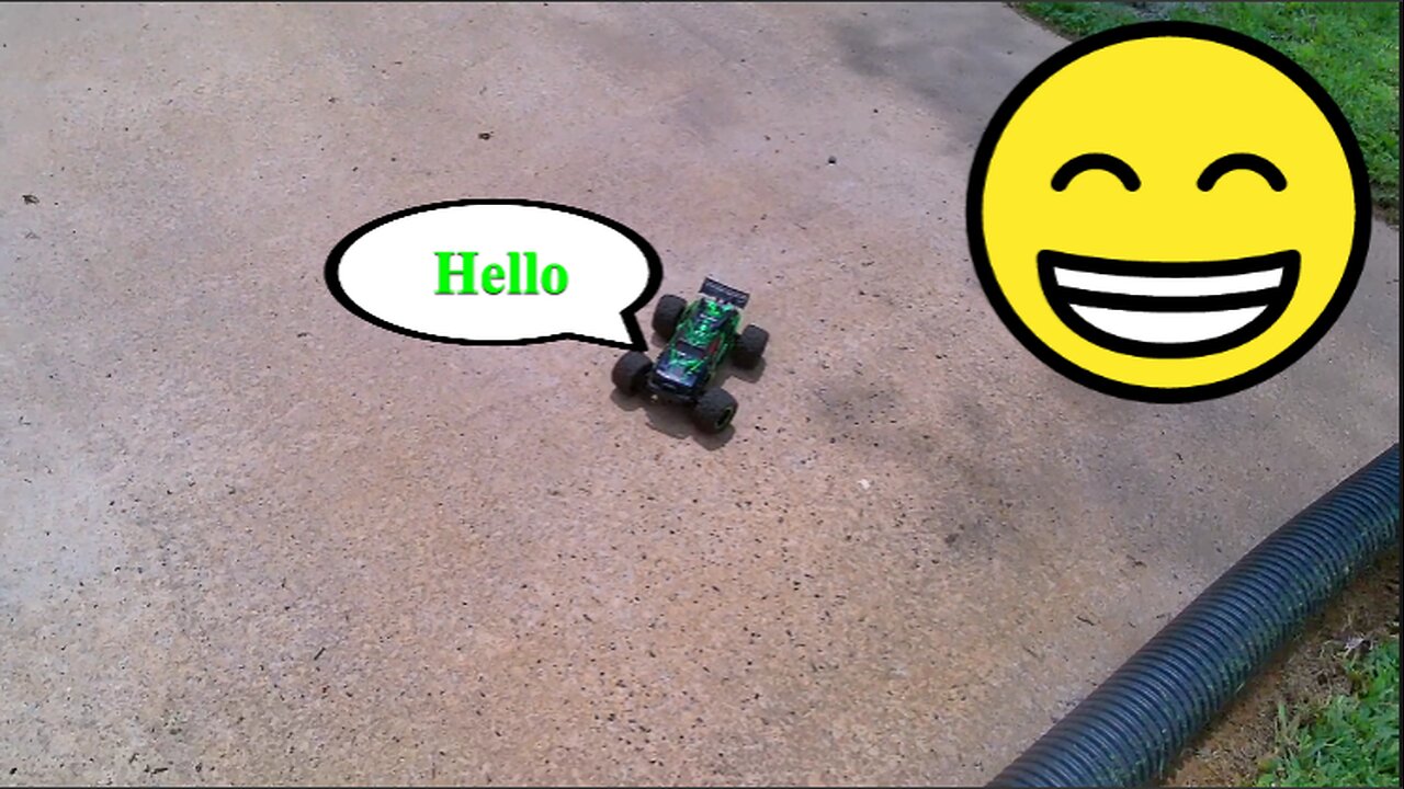 RC Speed Demon In Drive way Jumping Ramps Part 3
