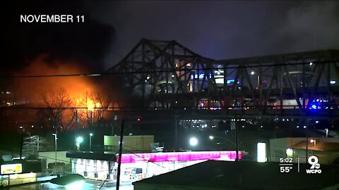 Repairs continue on Brent Spence Bridge