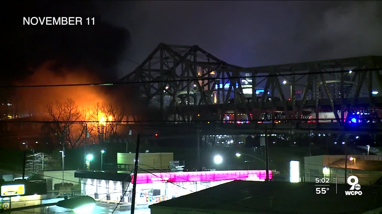 Repairs continue on Brent Spence Bridge