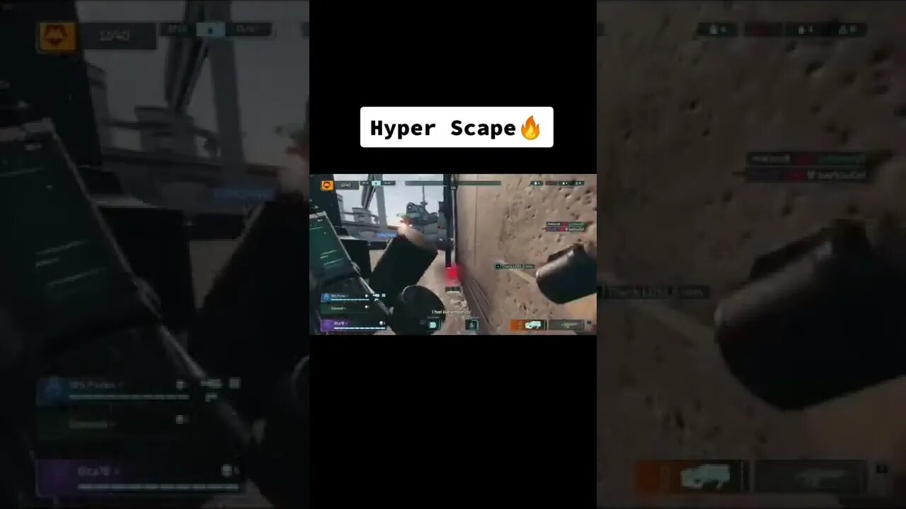 Playing TDM on Hyper Scape